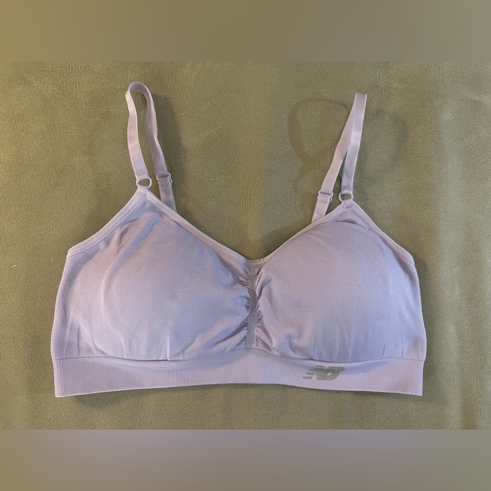 New Balance Sports Bra Lavender Size Small